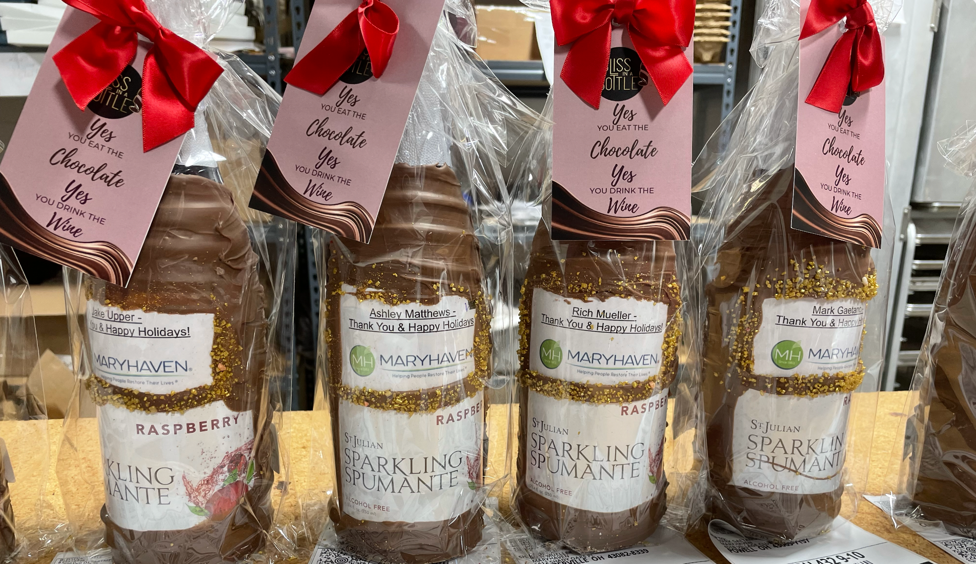 Corporate Gifting Case Studies with Wine & Chocolate