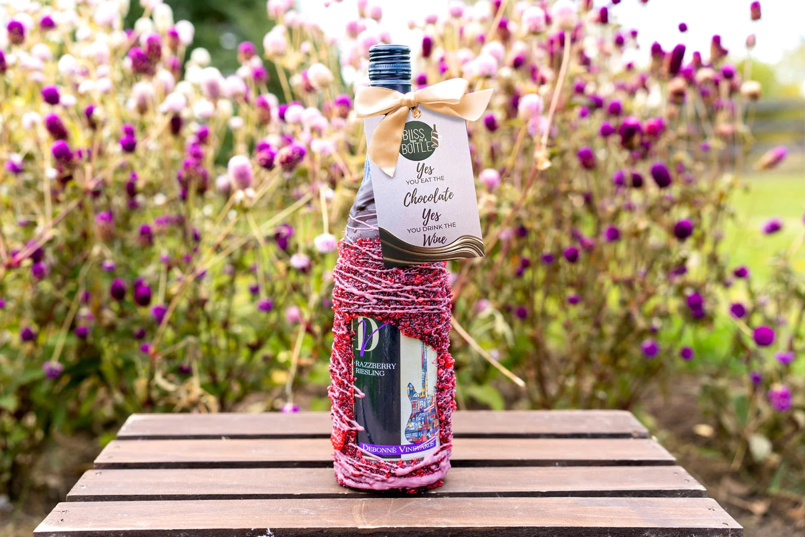 Bliss in a bottle corporate chocolate gifts