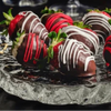 Chocolate dipped strawberries for two