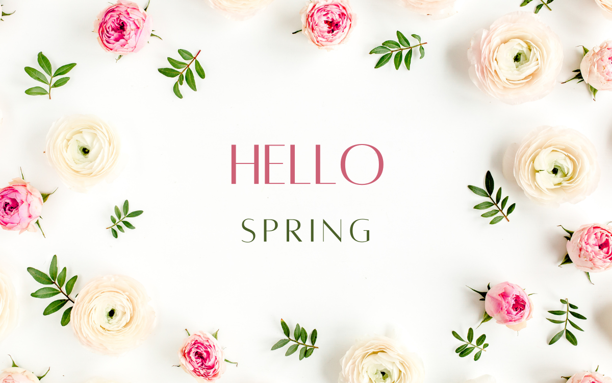 "Hello Spring" Label